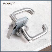 304三杆执手锁不锈钢室内单舌锁防火门门把手消防门锁三桿鎖門鎖