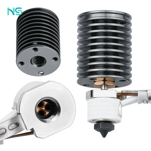 3D printer accessories V6 VORON 2.4 ring ceramic hot end kit large flow matching dragon 24V60W