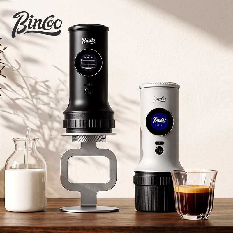 BincooH3 Smart Variable Pressure 58mm Portable Coffee Machine, Constant Pressure Small Home Office Italian Coffee Maker