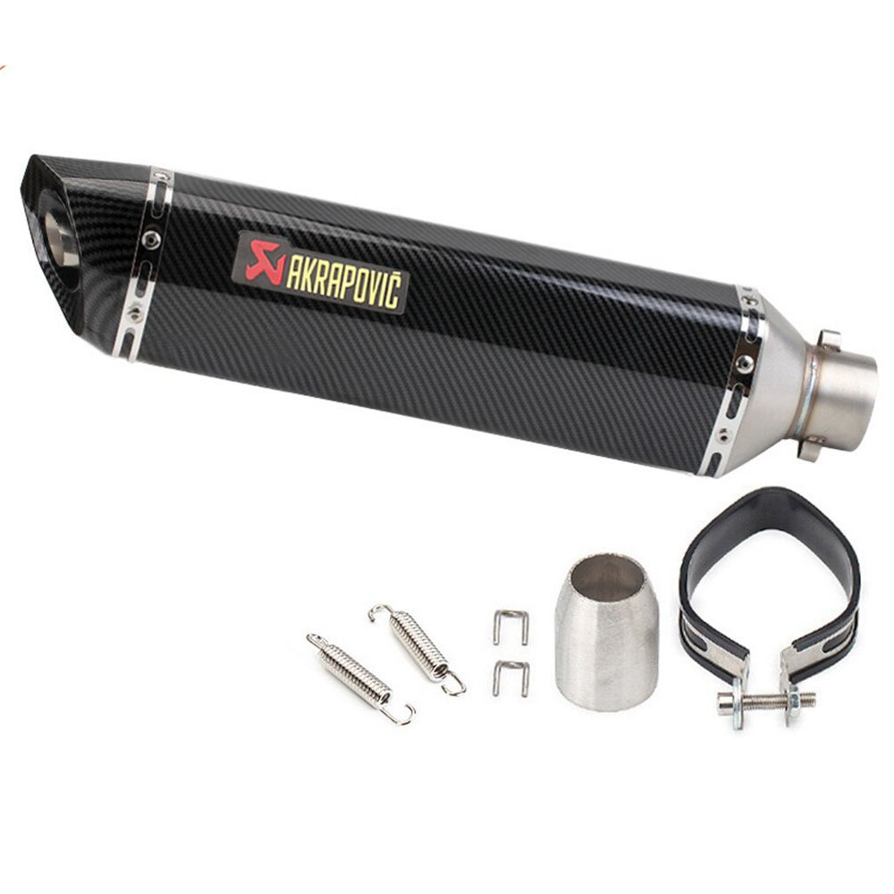Factory direct motorcycle scooter modified exhaust pipe tail throat spring breeze NINJA small hexagonal round tail exhaust pipe