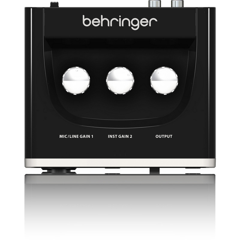 Behringer/百灵达UM2 两进两出USB外置声卡录音配音编曲