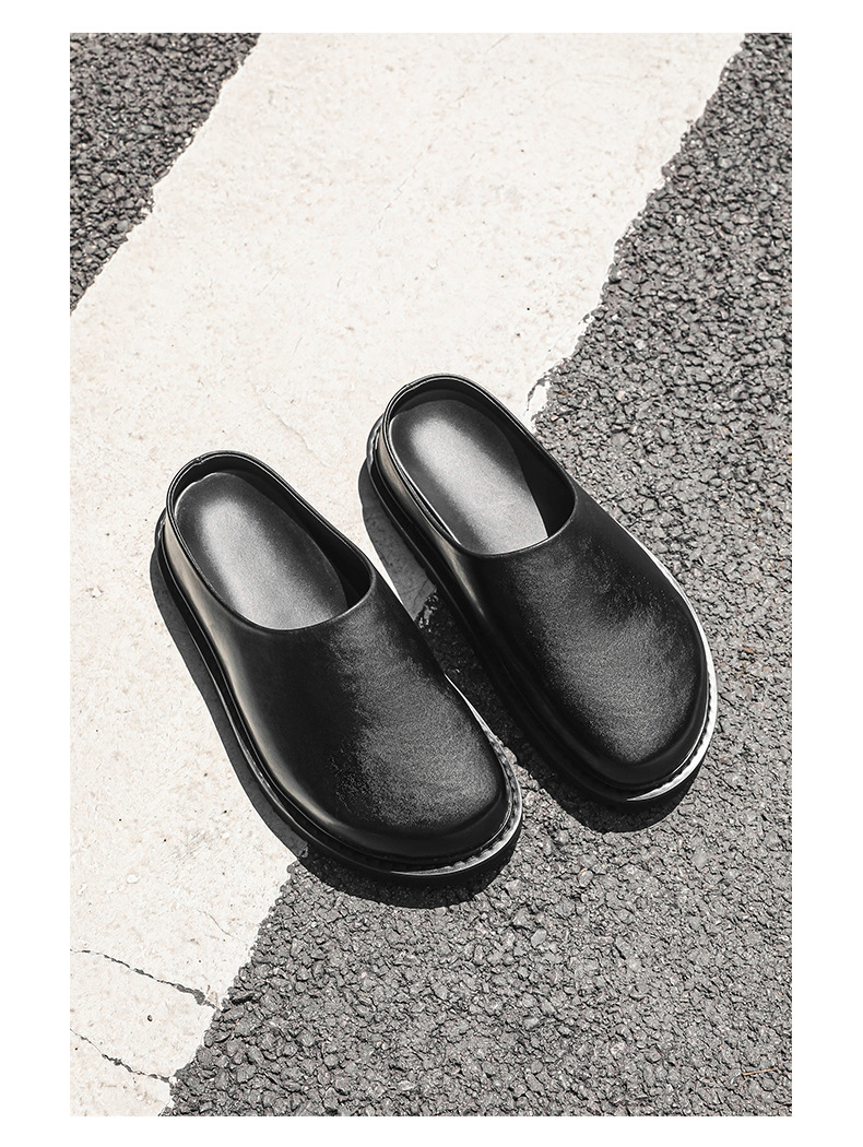 Pantofole uomo comode con suola alta antiscivolo alla moda_voghion.com