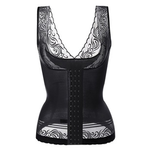 Thin Belly-Tinting Waist Postpartum Shaping Body Shaping Top Buckle-Buckle Chest Body-Tinting Women's Belly-Tinting Tut