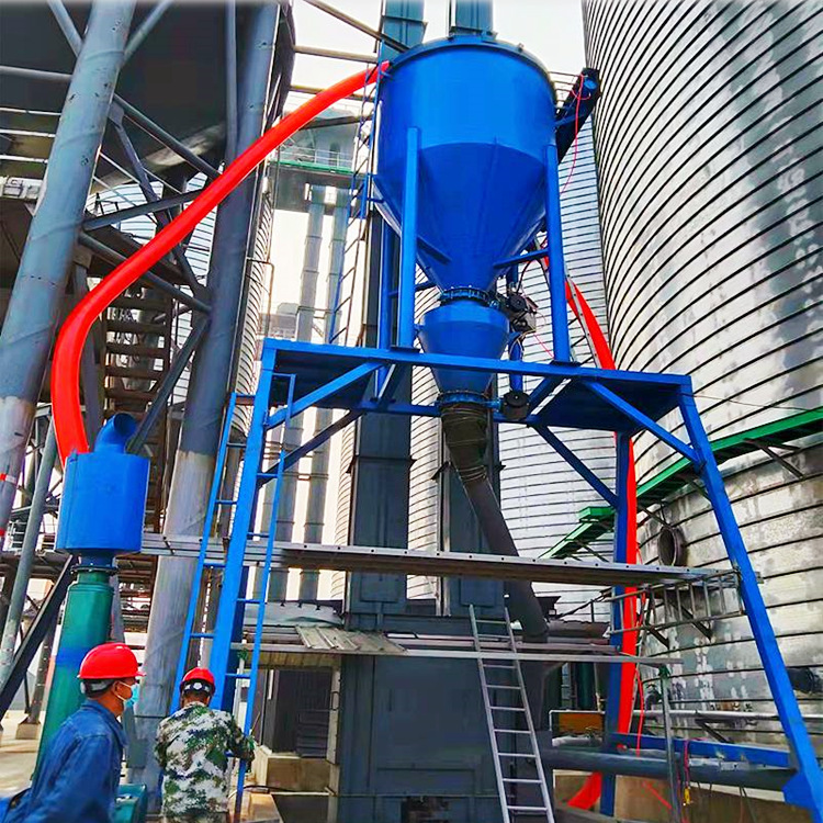 脉冲除尘负压抽灰机 石灰石粉气力输送机 水泥灰装车气力吸灰机