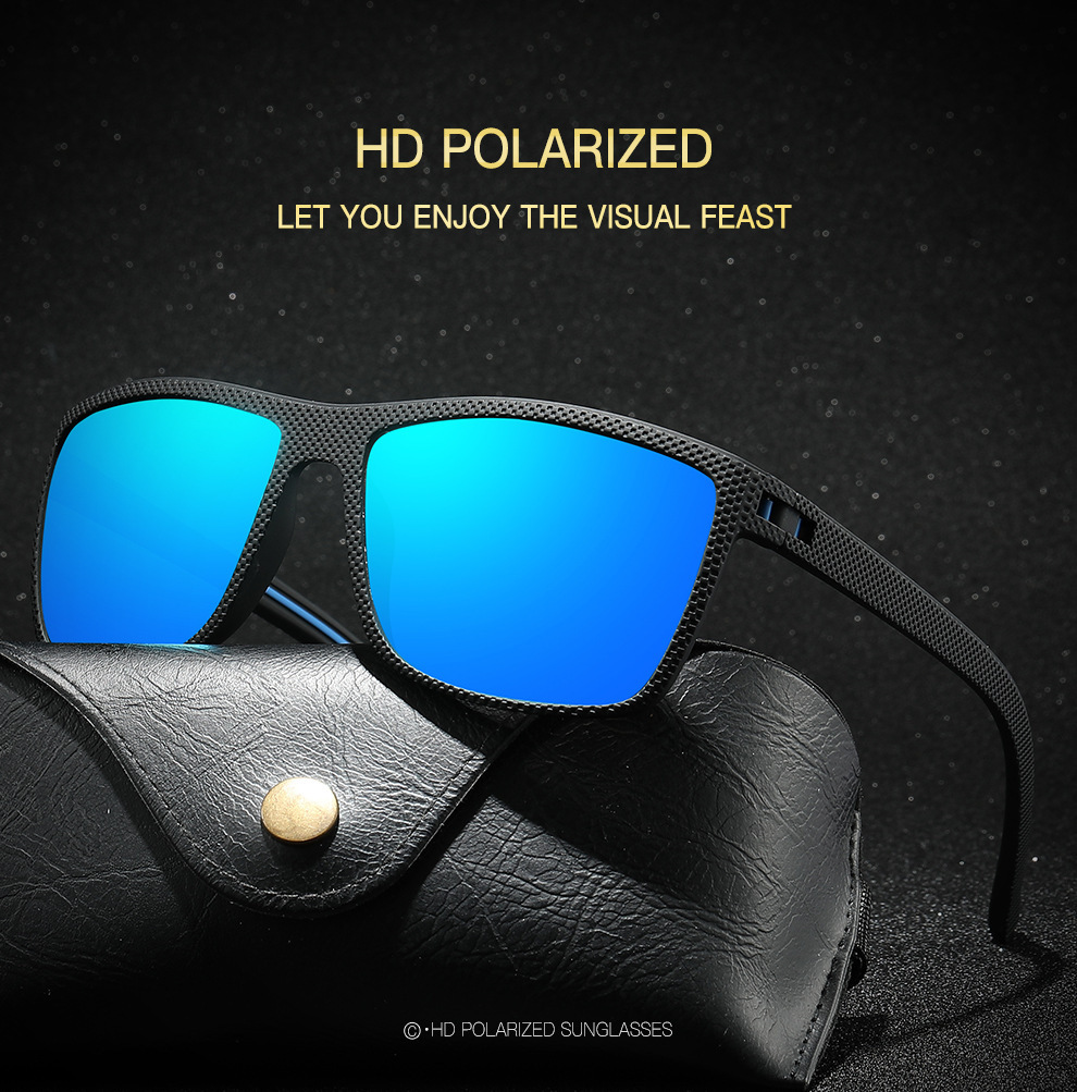 Polarized Sunglasses For Men Retro Uv Protection Driving Glasses_voghion.com