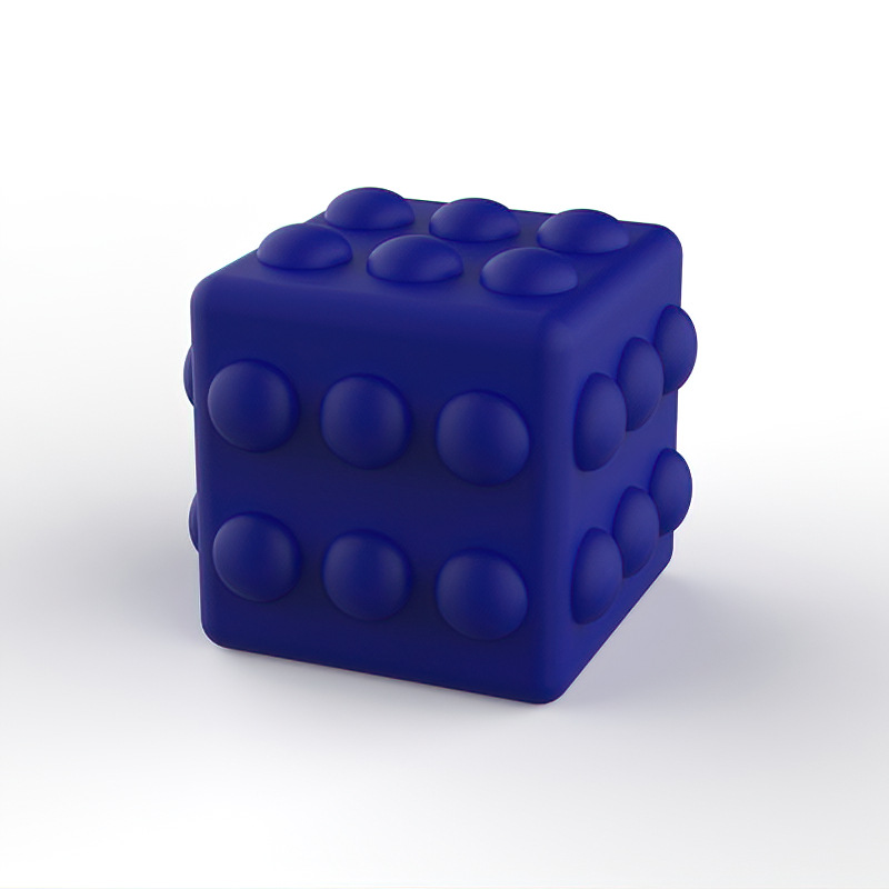 파란색 오각 [정사각형]