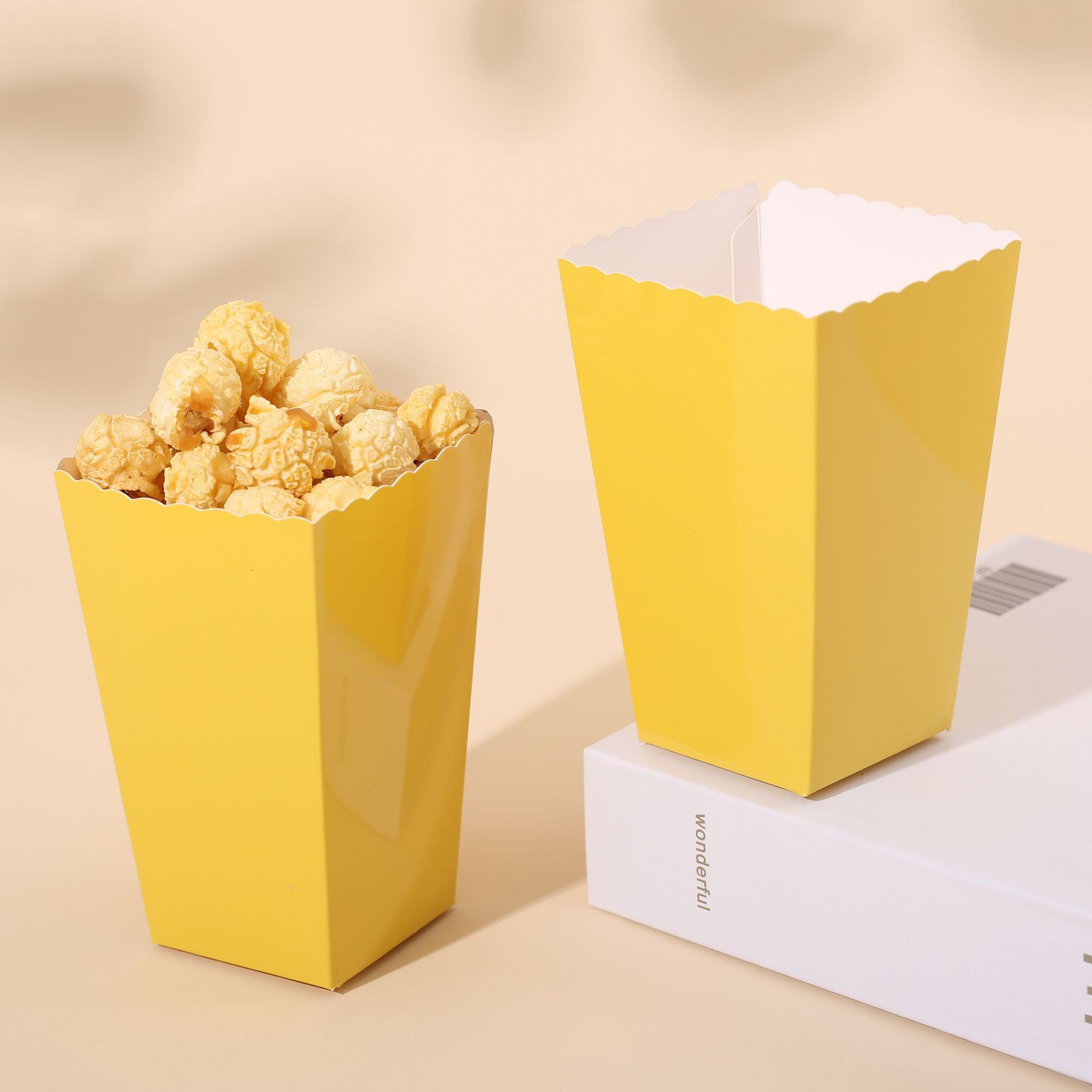 5x7x11.5cm;노란색;판지