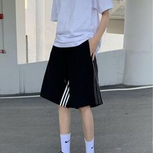 合法外星人美式hiphop短裤女运动夏季休闲五分裤子男宽松ins 潮牌