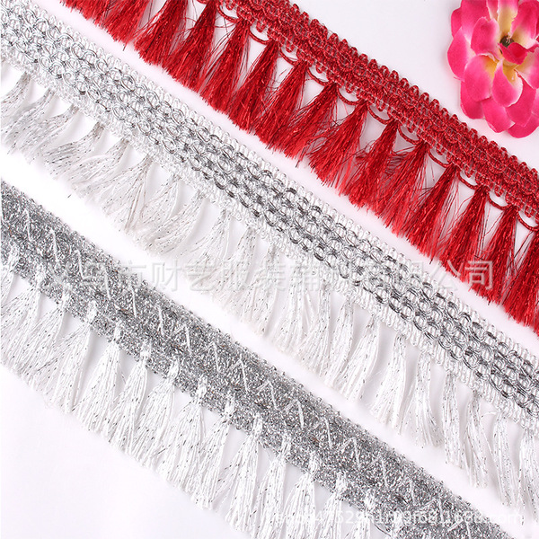 Auxiliary materials wholesale production of golden row lace 4.5cm…