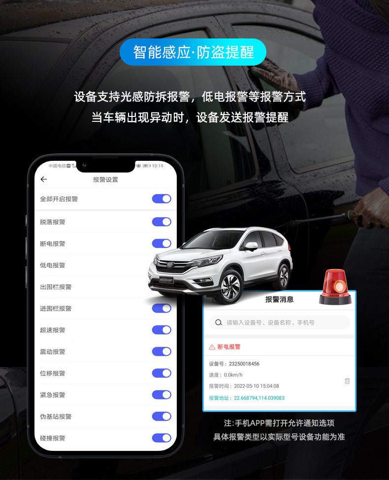 Car Rental Universal Gps 4g Smart Vehicle Positioning Tracker Gps/Charge-Free Strong Magnetic Smart Tracking