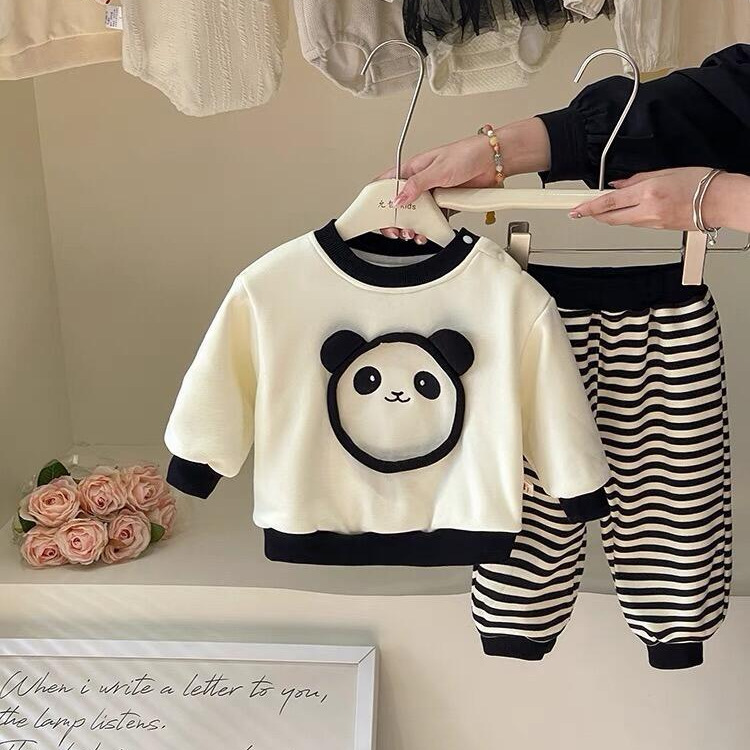 织里童装工厂冬季中小男女童套装裤子卫衣杂款实体直播摆摊货源