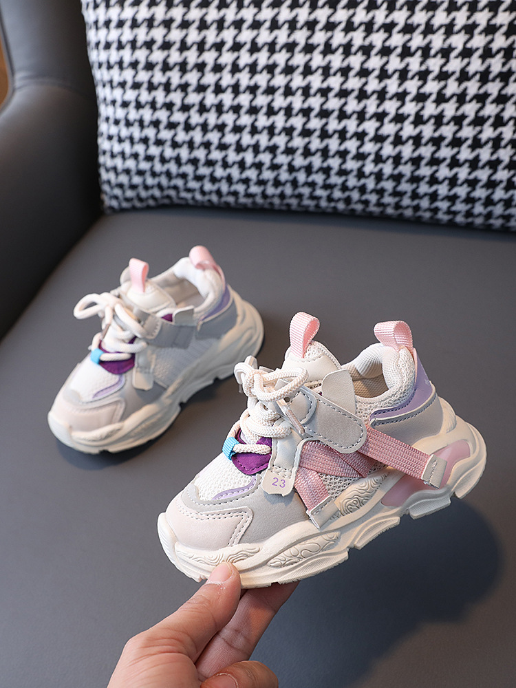 Tekaški copati Daddy Shoes za deklice Elegantni zračni mrežasti čevlji za fantke_voghion.com