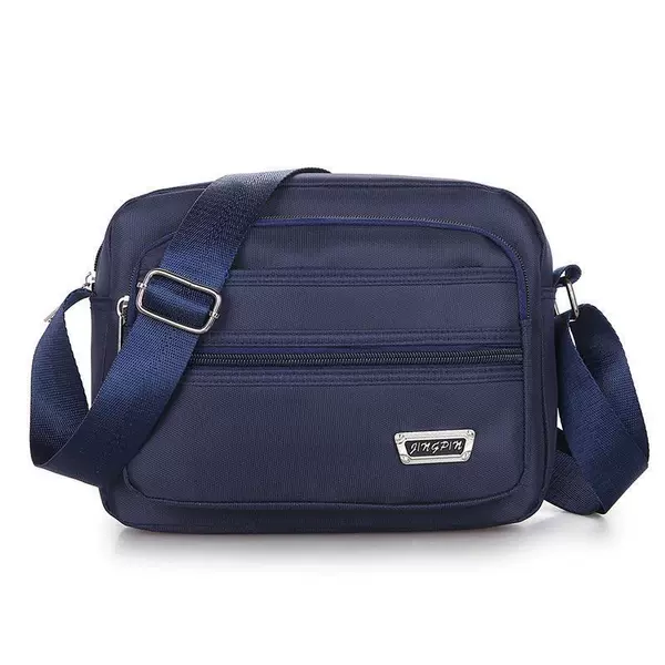 With zipper, dark blue, upgraded version