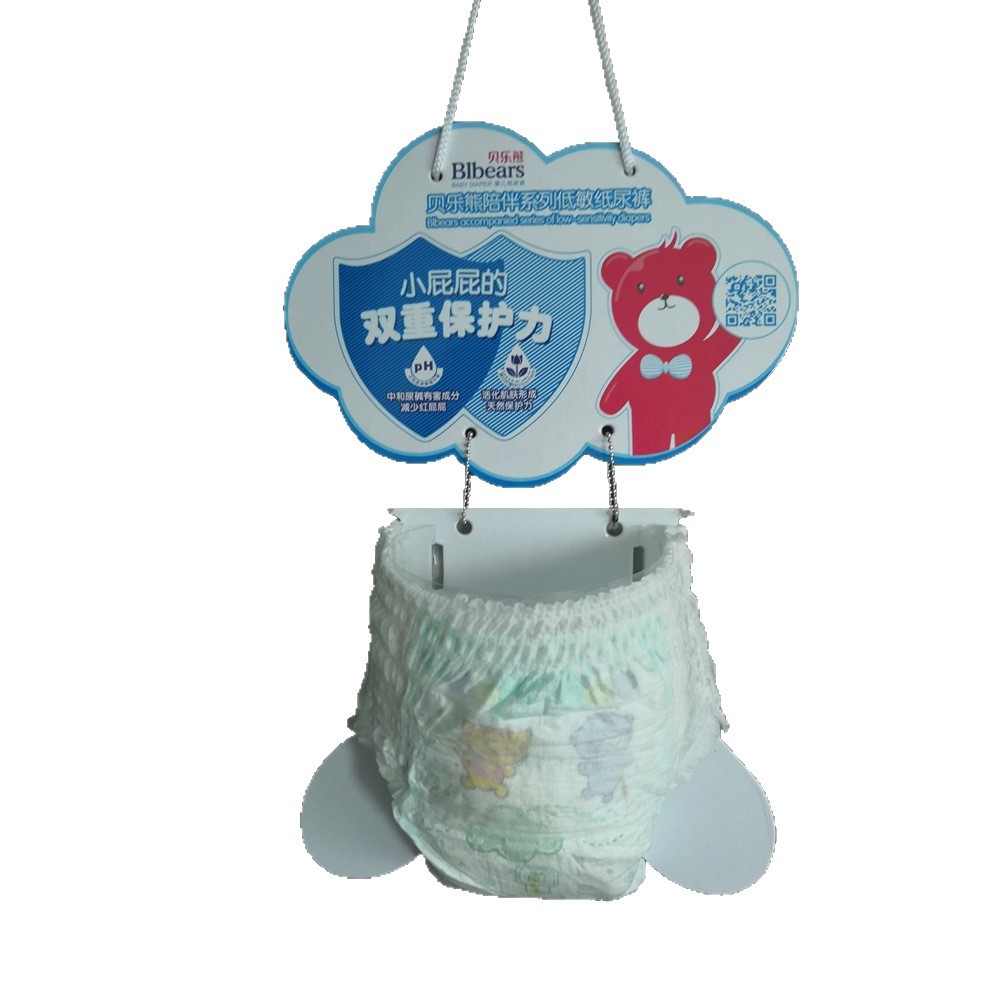 Soporte de Exhibición para Pañales de Cartón para Tiendas y Exposiciones