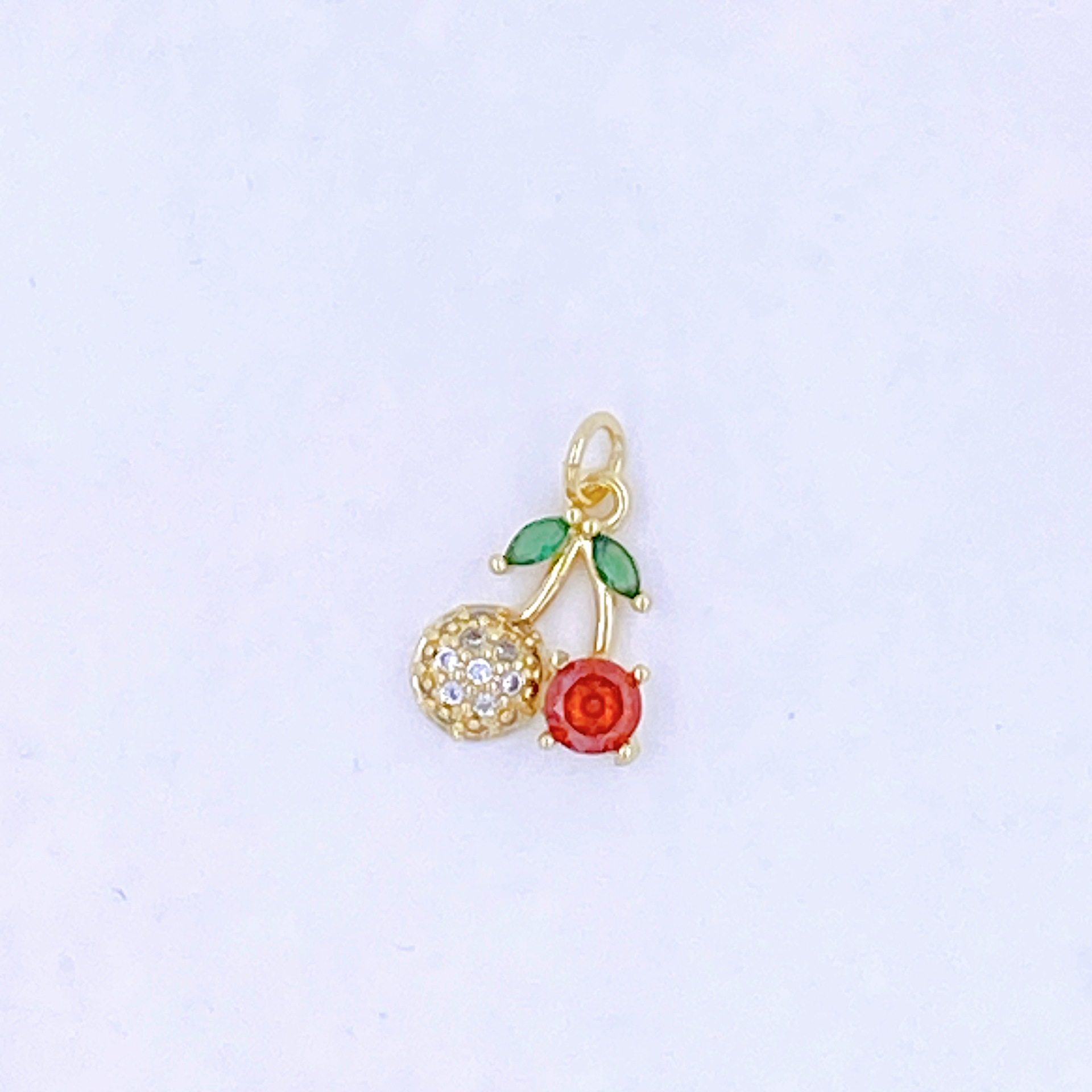 1 Piece Copper Polished Cherry Pendant display picture 17