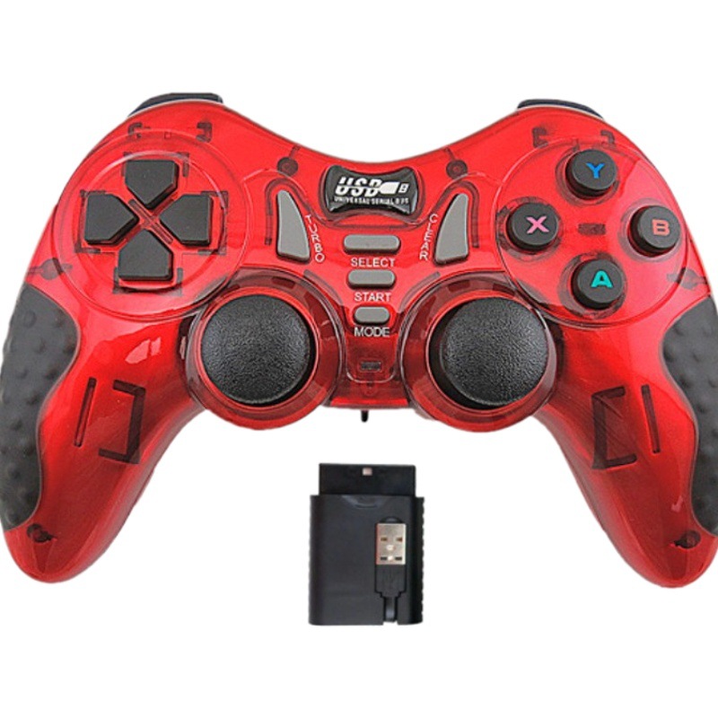 UBS 2,4g juego inalámbrico PS/XBOX/COMPUTER/Android Set-Top Box todo en uno GamePad