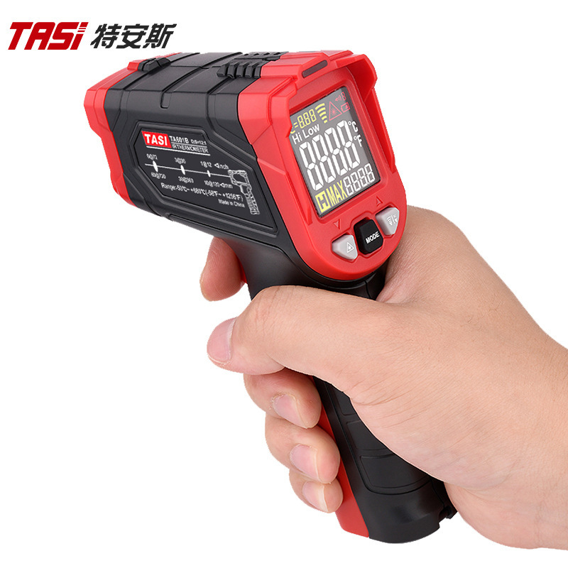 特安斯红外测温仪TA601C电子温度计红外测温仪温度计红外线测温枪