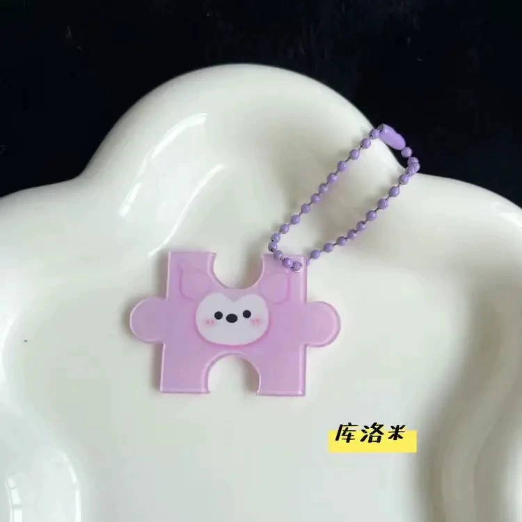 Sanrio, объемный фирменный брелок, мультяшная складная подвеска, головоломка, простой и элегантный дизайн