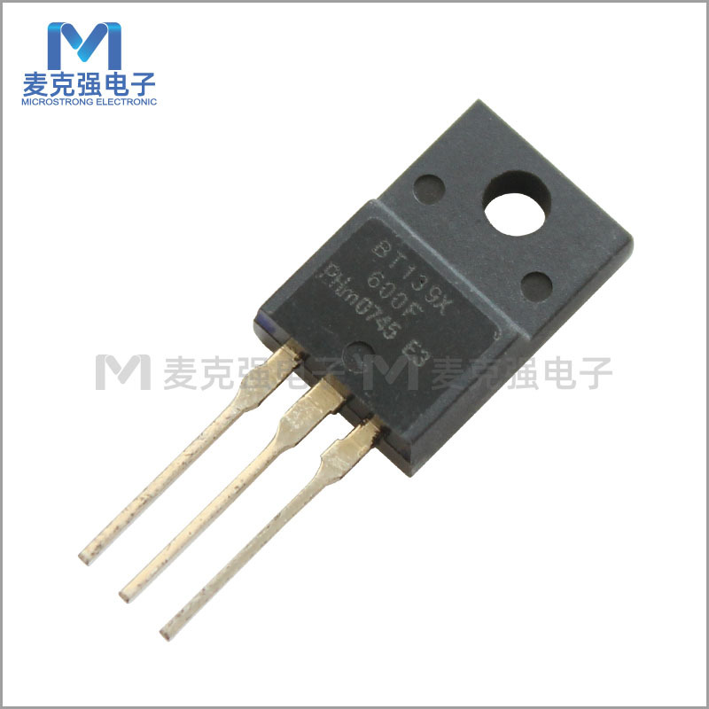 直插双向可控硅BT139X-600F TO-220F晶闸管16A/600V全新