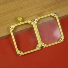 唐カードの殻の空殻の摩尼宝唐カードの箱のペンダントの殻のチベットのアクセサリーの贈り物の男女のカップルのガウの箱