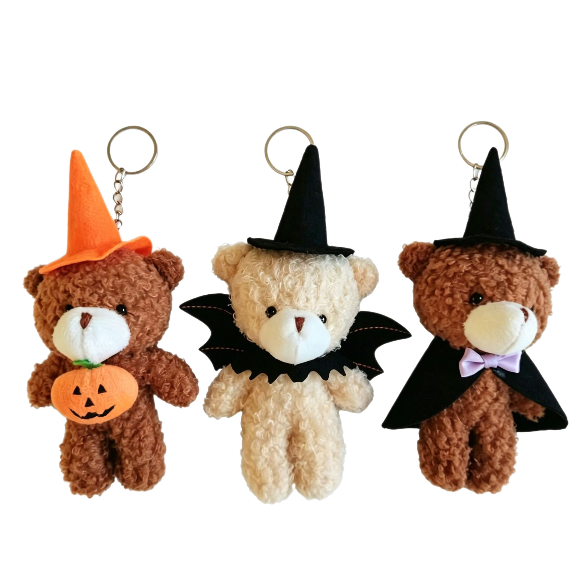 Muñeca de peluche de Halloween colgantes llaveros de Halloween colgantes mochilas muñecas bolsos de estudiantes colgantes