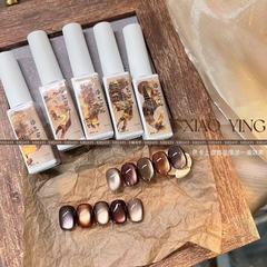 小穎美甲-（6-10）限定樓蘭古城5色貓眼膠系列美甲光療膠6ml甲油