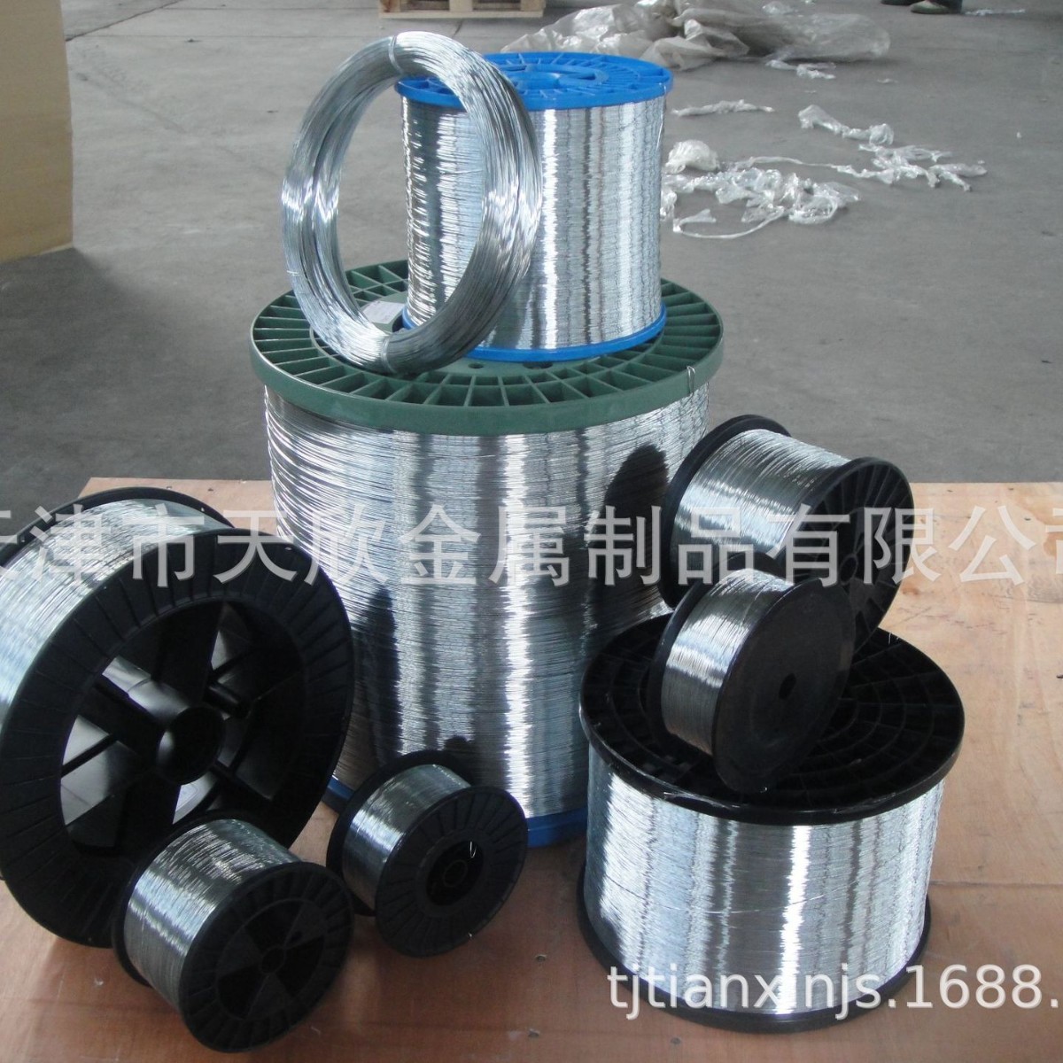 锦飒304不锈钢弹簧丝不锈钢中硬线光亮线材调直切断压扁加工