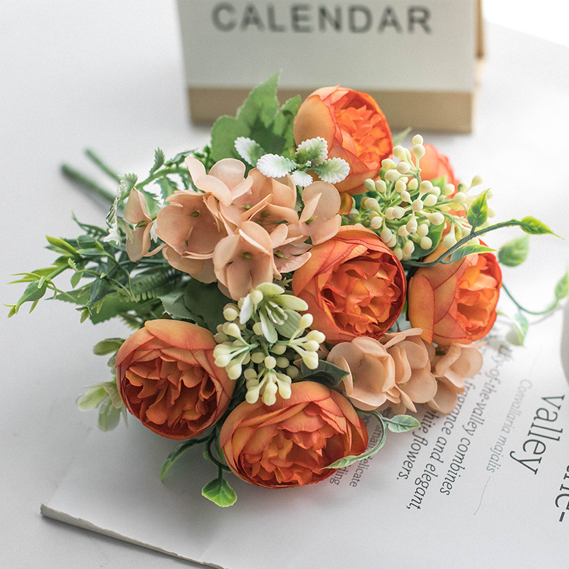 Ottieni un certificato di bouquet di tulipani fatti a mano, bouquet di simulazione di matrimonio, fiori, studio fotografico di matrimonio coreano, oggetti di scena_voghion.com