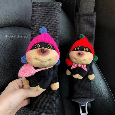 Seat belt shoulder pad, Bee Dog Car Seat Belt