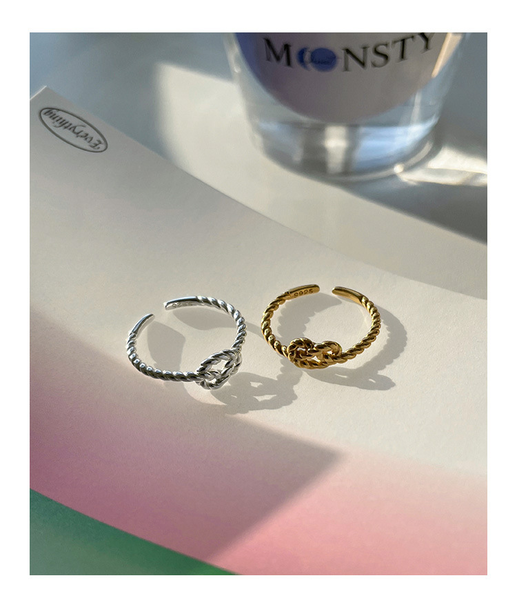 Heart Shape Pattern 1 Piece 925 Sterling Silver Heart Shape Rings
