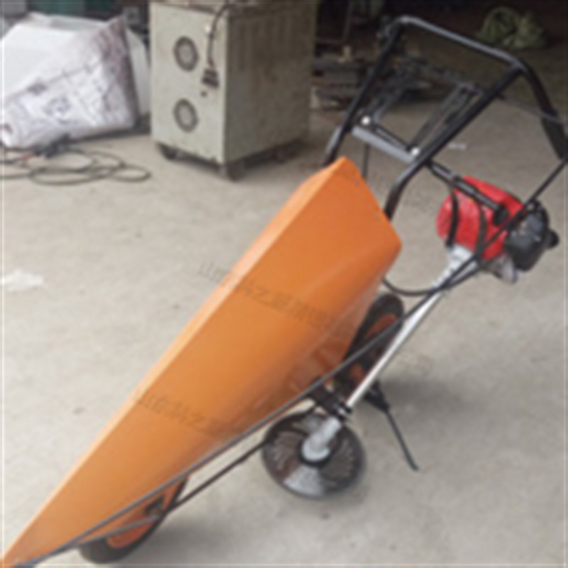 油动单排双轮辣椒收割机 自走式轻便型收获机 小型辣椒扶正收割机