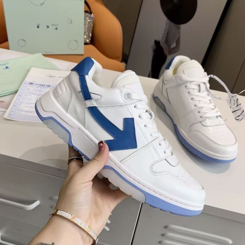Cross-Border Trade Off-White Leather Arrow Low-Top Sneakers Casual Collaboration Office Shoes for Men and Women Pure Original Shoes Cross-Border Trade Off-White Leather Arrow Low-Top Sneakers Casual Collaboration Office Shoes for Men and Women Pure Original Shoes