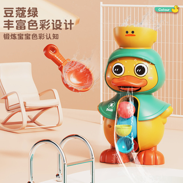 Rotating toy play in water for boys and girls