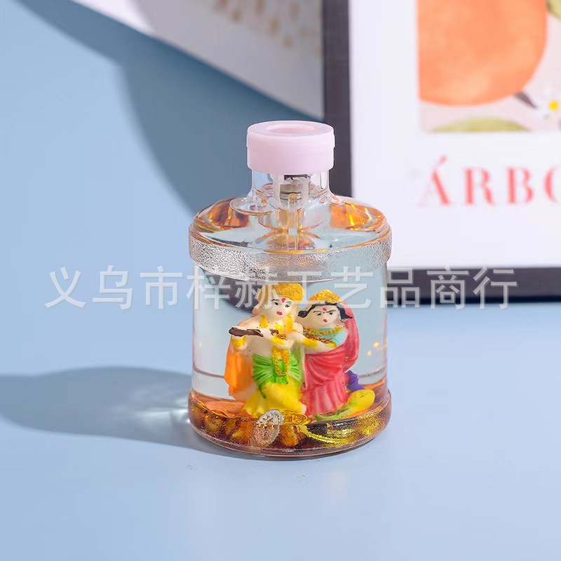 RK佛系列亚克力笔插桌面摆件创意家居桌面装饰摆件液体