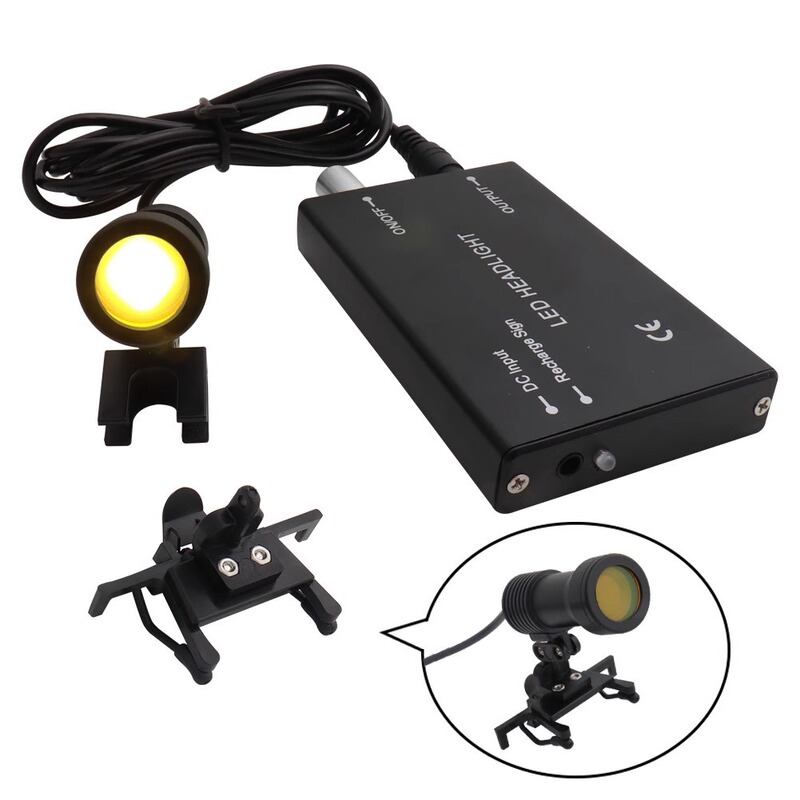 歯科口腔耳鼻科用ヘッドライト便利式LEDヘッドライト手術外科有線モデル3W5Wオプション|undefined