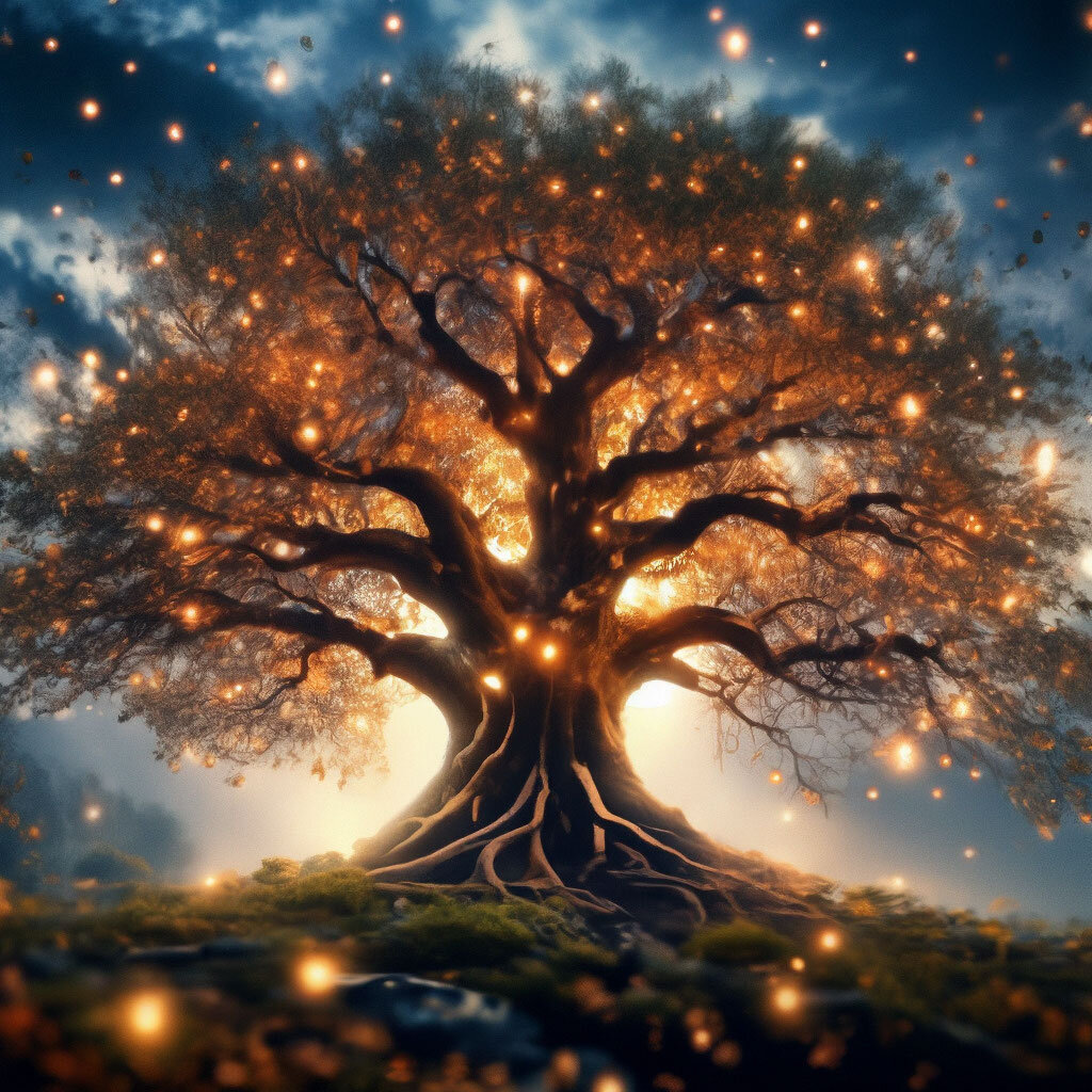 Pequeño libro rojo nuevo lleno de pintura de diamante árbol de vida DIY bordado de diamante pintura decorativa sala de estar fábrica de suministro transfronterizo al por mayor