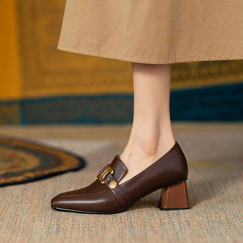 Dark Brown High Heels