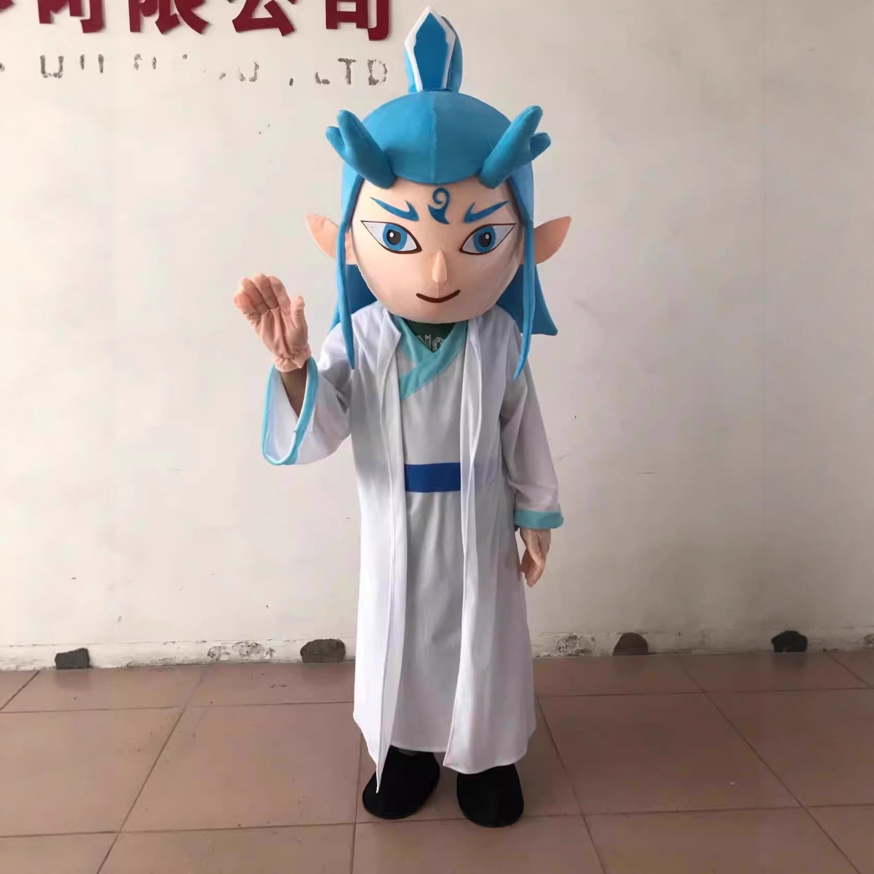 哪吒敖丙卡通人偶服动漫表演服cos道具