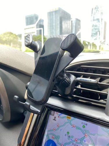  New Model Air Outlet Bracket One-String Type Car Phone Holder Cross-Border Amazon Phone Holder Manufacturer
