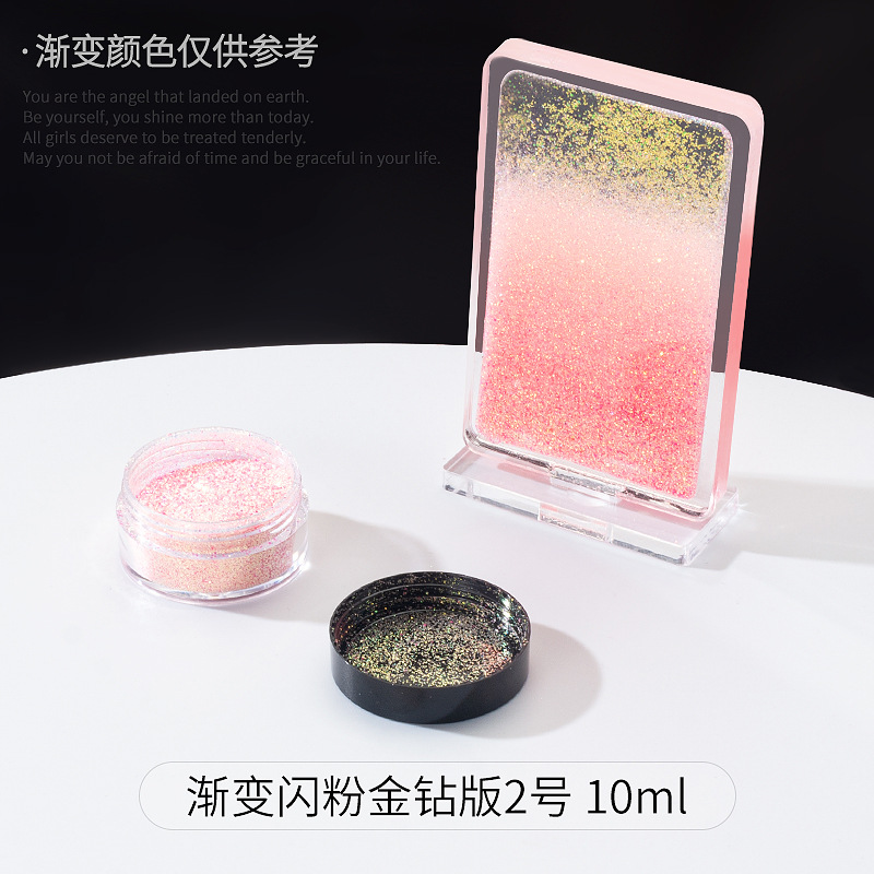 polvo brillante DIY material sequinilla goteo AB molde resina UV aceite Mahjong relleno joyas auriculares ilusión