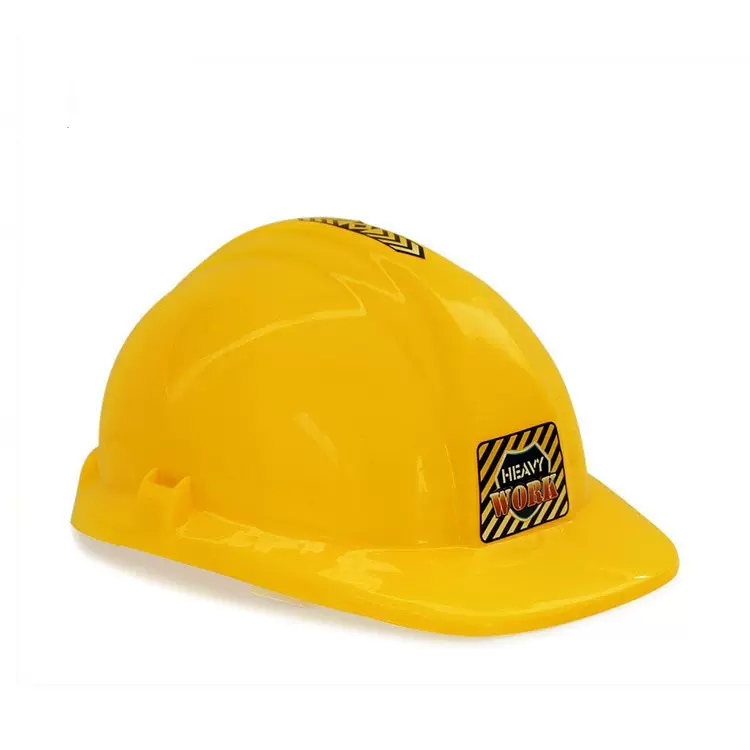 狂欢节角色扮演道具 塑料工具帽 儿童消防帽玩具 儿童工程帽