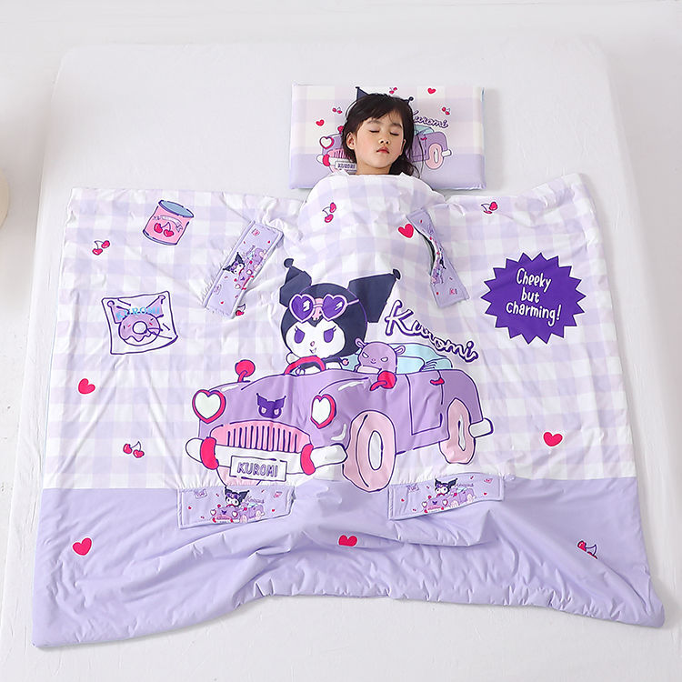 Sanrio kick-proof quilt summer cool skin-friendly thin quilt baby air-conditioning quilt kindergarten nap summer cool quilt