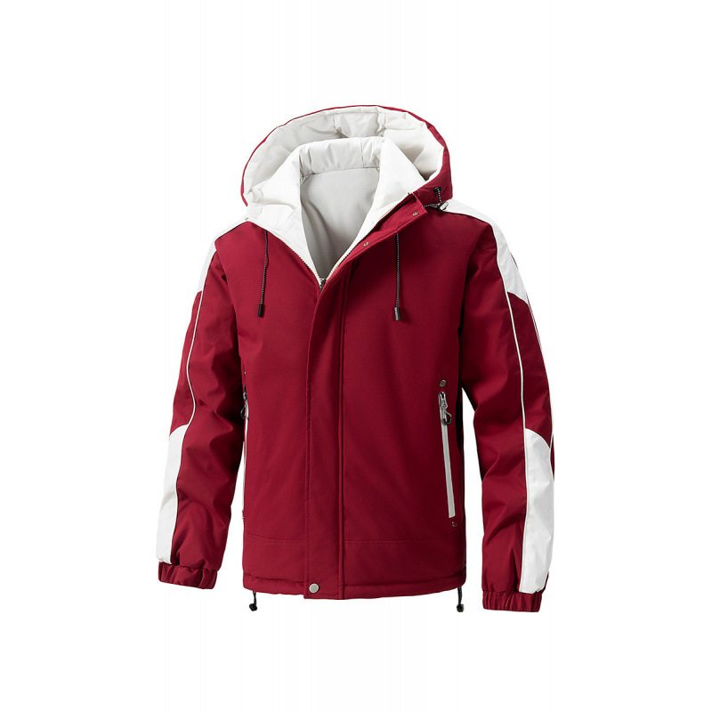 2024 nuevo cordón con capucha, cálido y cómodo, tendencia, ropa de algodón de todo fósforo, deportes de ocio