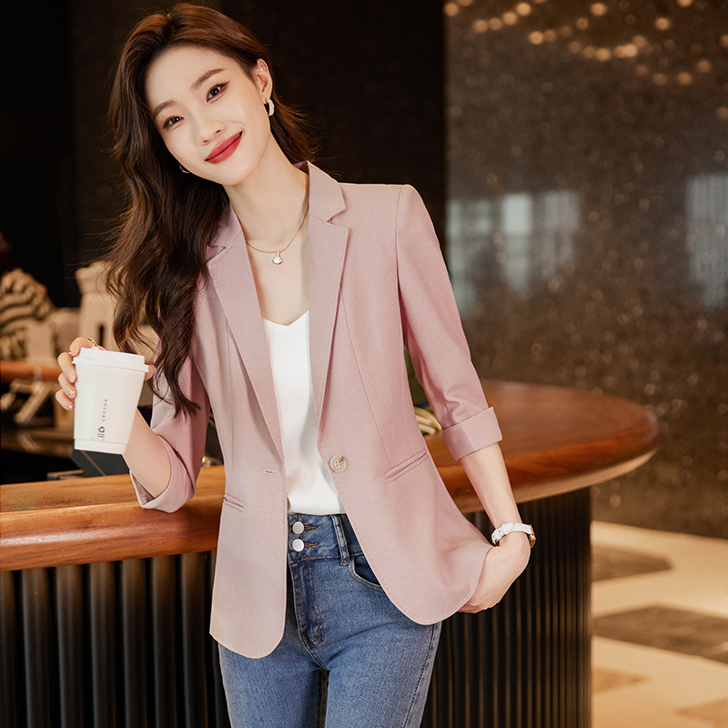 Women's Thin Blazer, Summer 2026 Early Spring New Style, Unique Design, Professional and Casual, Petite Style