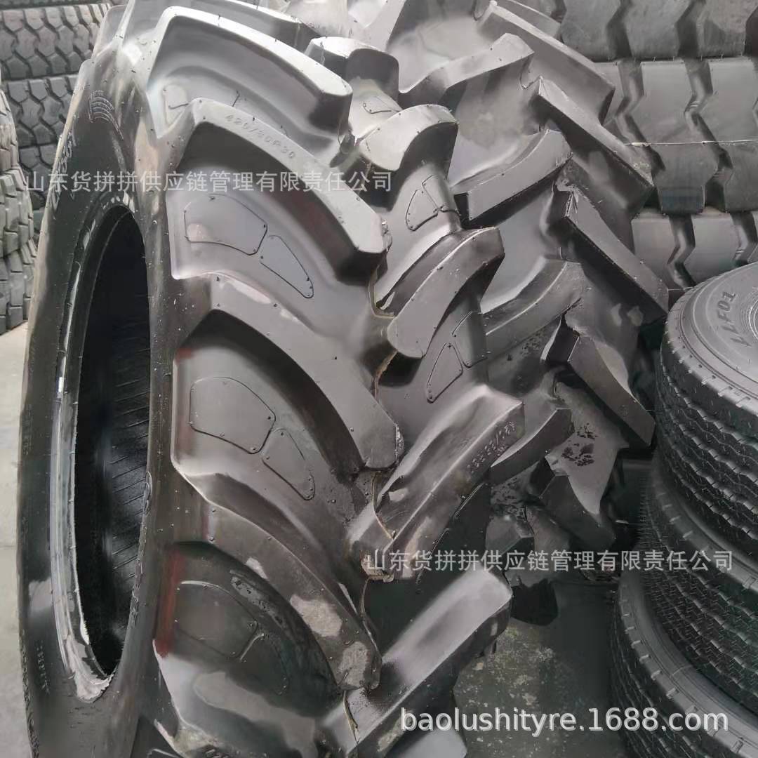 16.9R30 420/85R30 大马力拖拉机轮胎 钢丝人字轮胎