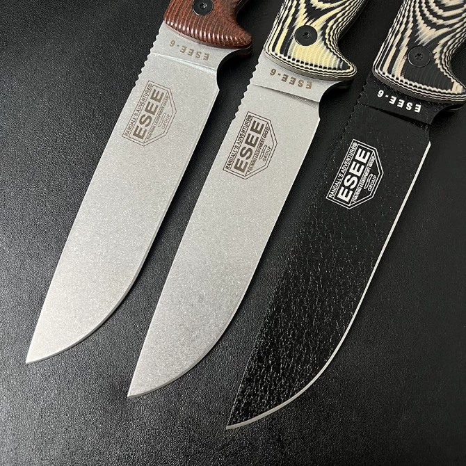 Новый 2025 ESEE-6 выживательный тактический нож, высокая твёрдость, многофункциональный уличный нож, тактический инструмент