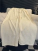 388#Light yellow grid [trousers]