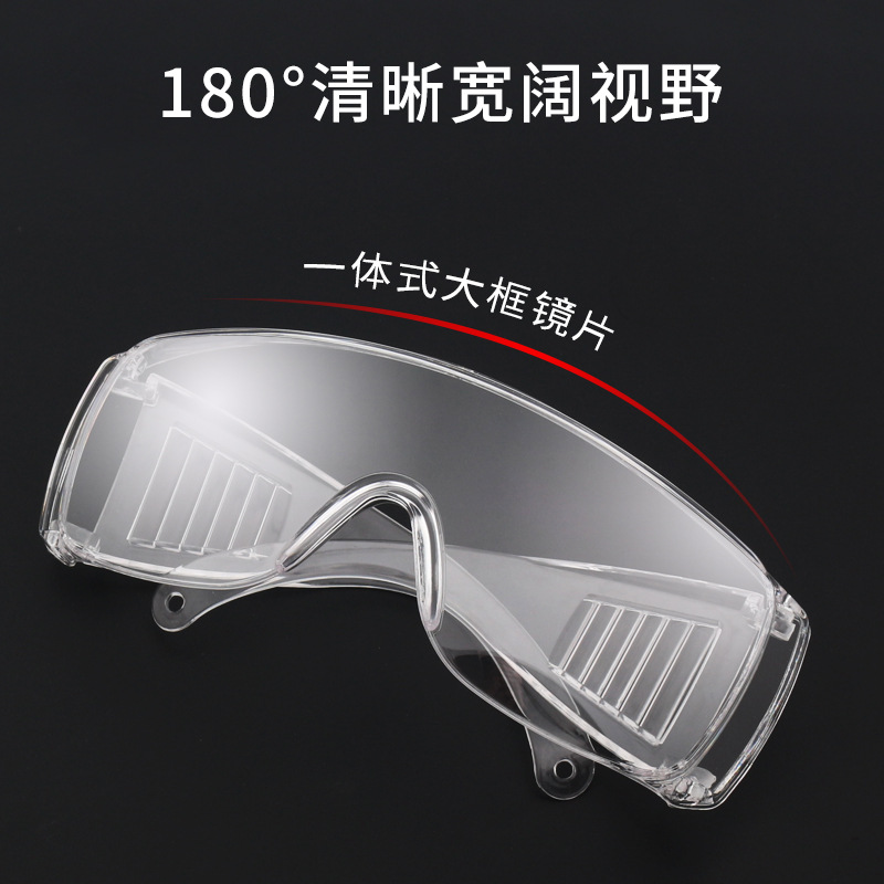 Blindfold Windproof, Shockproof, Dustproof, Fogproof, Protective Eye Shield, Splash-Proof Transparent Riding Goggles for Men and Women