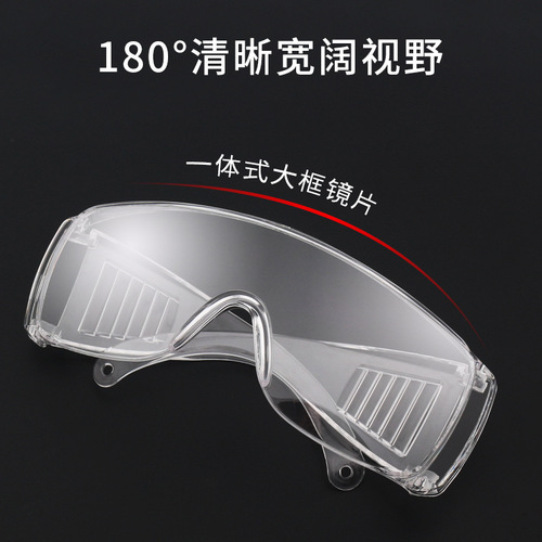 Blindfold Windproof, Shockproof, Dustproof, Fogproof, Protective Eye Shield, Splash-Proof Transparent Riding Goggles for Men and Women