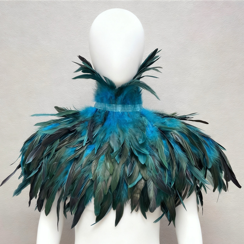 Transfronterizos Amazon Show Ball Plumas Shallo gótico Wrestler Show Gladiator Ball Accesorios